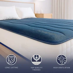 The White Stone Matelas 140x190 cm Waterfoam H20 cm Ferme Moyenne Médical Antiallergique Made in Italy Clearance