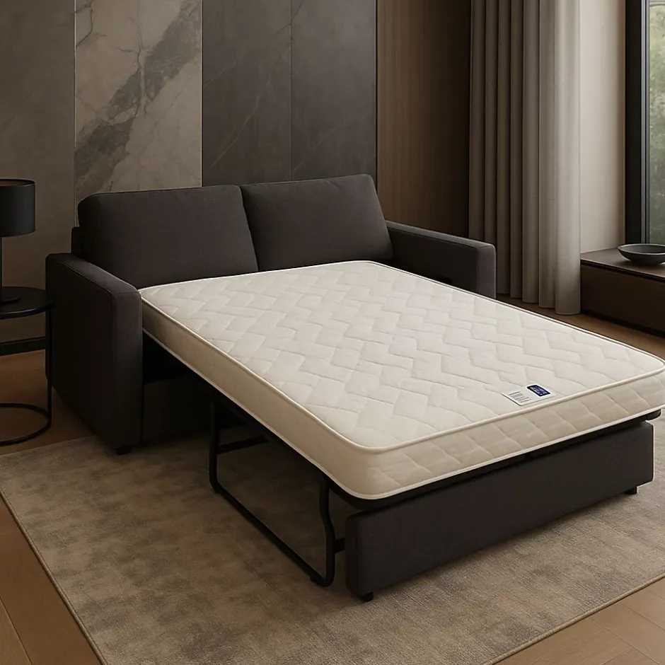 King Of Dreams Matelas 140x200 compatible canapé lit 10 cm - Soutien Très Ferme - Confort Optimal - Usage Quotidien - YELLOW10 - MATELAS YELLOW New