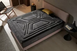 Simpur Low Cost Matelas 135x200 dame nuit soutien ferme évolutif ressorts ensachés deep spring & confort multizone hr - 25cm d'epaisseur