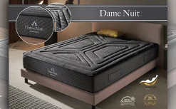 Simpur Low Cost Matelas 90x200 dame nuit soutien ferme évolutif ressorts ensachés deep spring & confort multizone hr - 25cm d'epaisseur