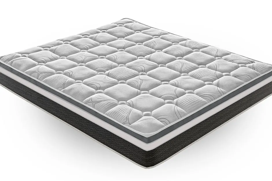 Materassiedoghe Matelas 160x190 en mousse à mémoire de forme - Epaisseur 20 cm - Orthopédique - Rigidité H4 - Fabriqué en Italie - Mod Anna