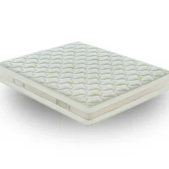 Materassiedoghe Matelas 160x200 en mousse à mémoire de forme - Epaisseur 25 cm - Mousse à mémoire de forme 5 cm - 9 zones - Housse amovible