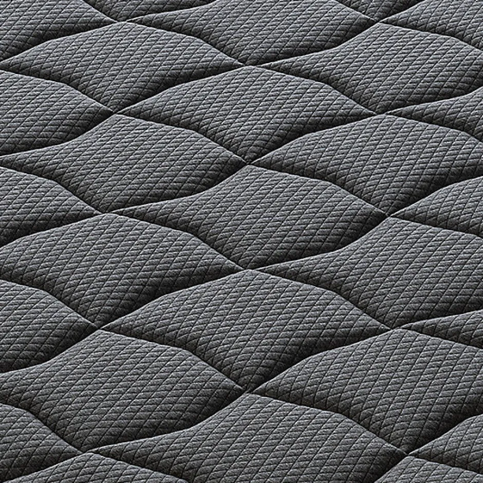 Materassiedoghe Matelas 160x190 en mousse à mémoire de forme - Epaisseur 20 cm - Orthopédique - Fabriqué en Italie - BlackMoon