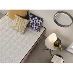 Eccox Matelas 80x190 en mousse à mémoire de forme Exclusif Graphène Hauteur 29 cm +/-2 Fermeté moyenne-élevée.