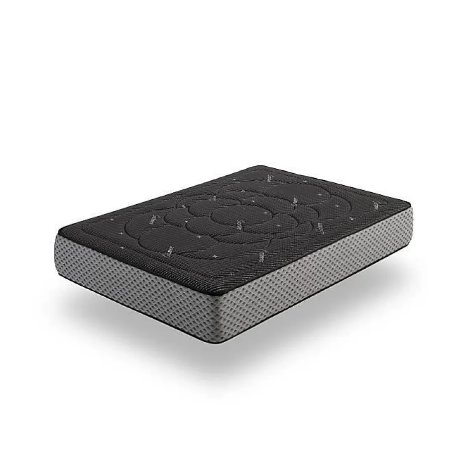 Eccox Matelas 120x200 en mousse à mémoire de forme Cashmere Night Comfort Hauteur 30 cm Fermeté moyenne à élevée.
