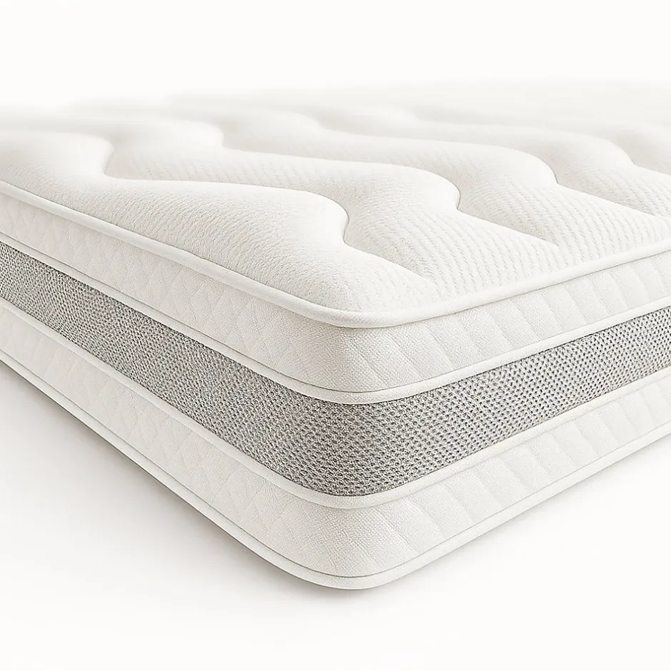 The White Stone Matelas 180x200 ergonomique et respirant 20 cm