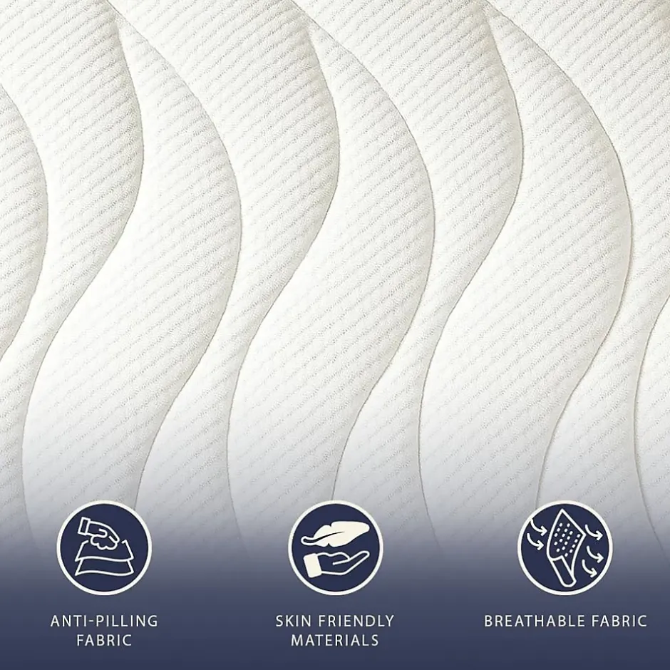 The White Stone Matelas 180x200 ergonomique et respirant 20 cm