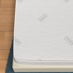 Miasuite Matelas 90x190 Hauteur 16 cm - Revêtement Silver, Waterfoam. Levante H16 Clearance