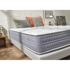 Eccox Matelas 135x190 Imperial Gel Memory Foam Hauteur 27 cm +/-2 Fermeté moyenne-élevée.