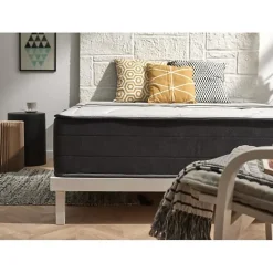 Eccox Matelas 105x190 Mémoire de formeelastique Memory Graphene Hauteur 30 cm +/-2 Fermeté moyenne-haute.