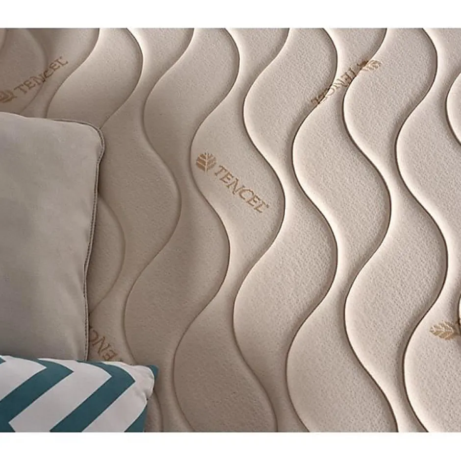 Eccox Matelas 200x200 Mémoire de forme Luxury ECO Tencel Ignifugo Fermeté moyenne-élevée 20cm +/-2. Clearance