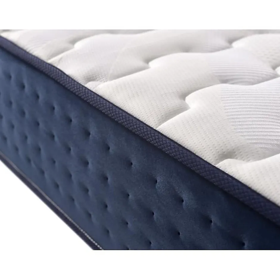 Eccox Matelas 80x180 Mémoire de forme Luxury Blue Sensation Hauteur 30 cm +/- 2 Fermeté moyenne-élevée. Discount