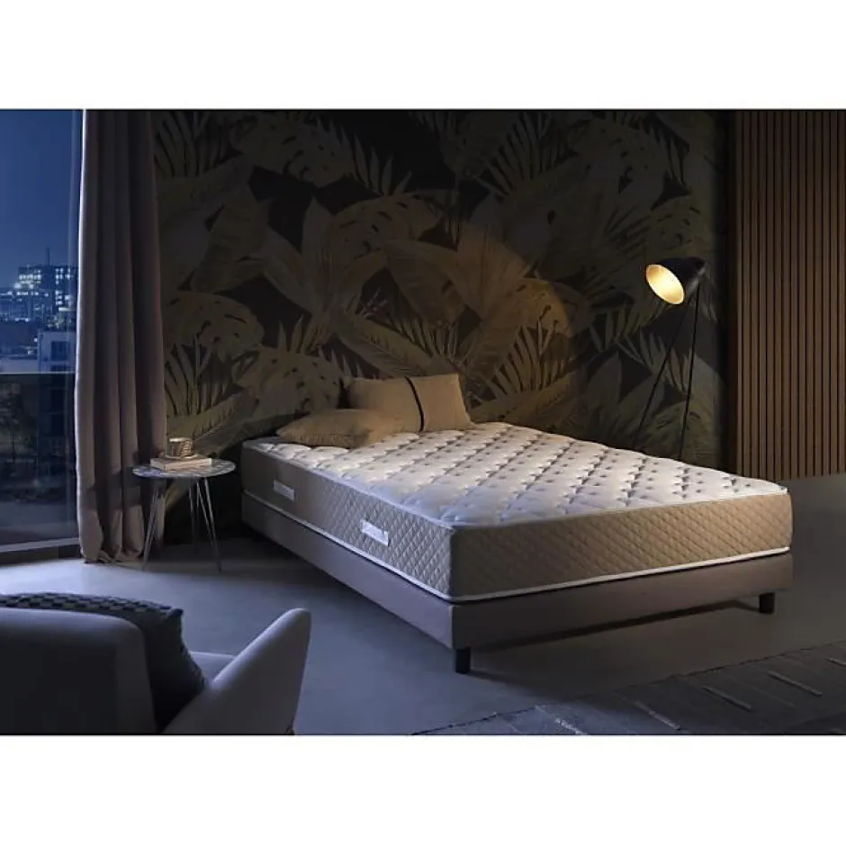 Eccox Matelas 90x180 Mémoire de forme élastique Onix Hauteur 27cm +/- 2 Fermeté Moyenne-Haute. Outlet