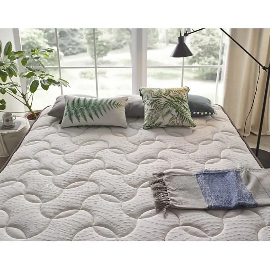Eccox Matelas 120x180 Mémoire de forme Luxury Dream Confort Special Endition Hauteur 25 cm +/- 2 Fermeté moyenne-élevée.