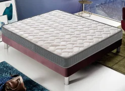 Materassiedoghe Matelas 70x190 Mousse - Epaisseur 16 cm - Elastique et indéformable - Rigidité H3 - Fabriqué en Italie - Mod Louvre Sale