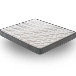 Materassiedoghe Matelas 70x190 Mousse - Epaisseur 16 cm - Elastique et indéformable - Rigidité H3 - Fabriqué en Italie - Mod Louvre Sale