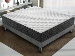 Materassiedoghe Matelas 80x200 Mousse - Accueil mémoire de forme - Epaisseur 30 cm - Modèle Rio