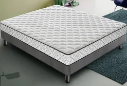Materassiedoghe Matelas 120x190 Mousse - Accueil mémoire de forme - Epaisseur 20 cm - Modèle Rio