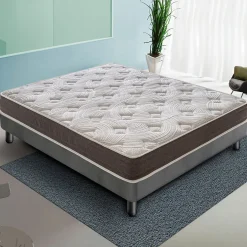 Materassiedoghe Matelas 90x190 Mousse - Epaisseur 15 cm - 9 zones de confort - Rigidité H4 - Mod Chieti