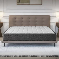 Cosmos Matelas 120x190 Mousse HR - Blue Latex - 21 cm - 7 zones de confort - Réversible - Hypoallergénique - Medium - Durable - Equinox Best