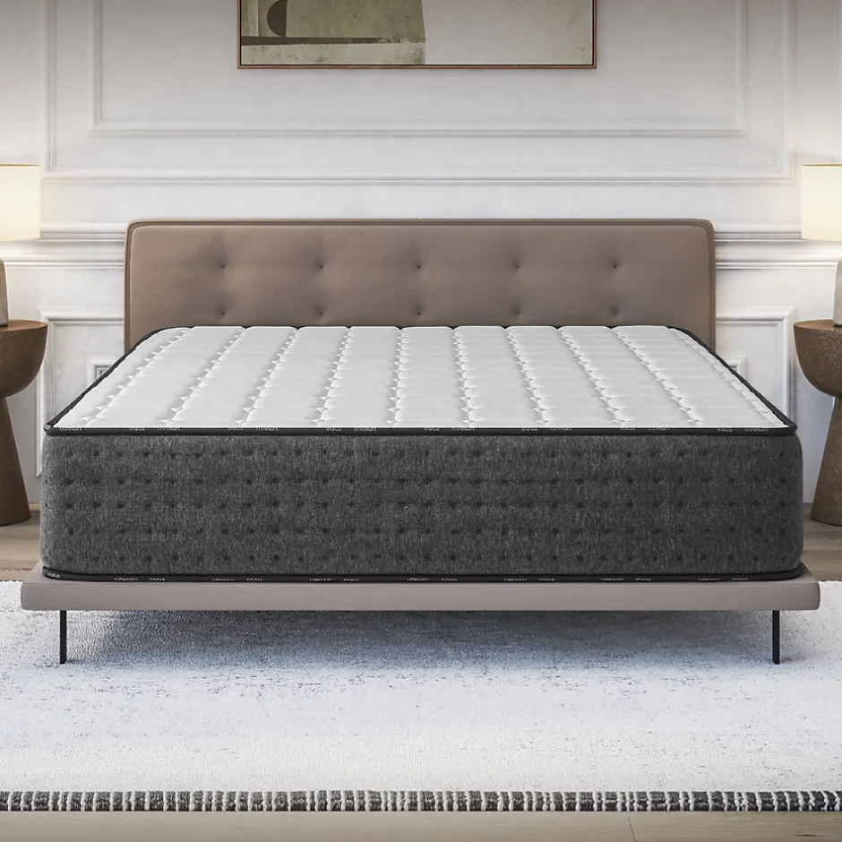 Cosmos Matelas 180x200 Mousse HR - Blue Latex - Épais 32 cm - 7 zones - Réversible - Hypoallergénique - Ferme - Très Durable - Equinox