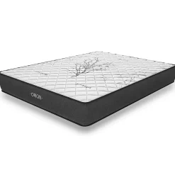 Cosmos Matelas 140x190 Orion - Mousse Mémoire de Forme - Blue Latex - Épais 30 cm - 7 zones - Réversible face été/hiver - Confort Ferme Hot