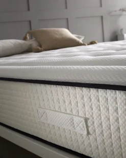 Simpur Low Cost Matelas 90x200 ressorts ensachés simpur exclusive sport épaisseur +- 30 cm avec mousse hr haute densité soutien semi-ferme Clearance