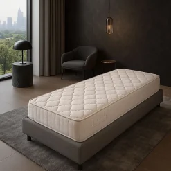 King Of Dreams Matelas 70x190 Tissu Ignifugé Hauteur 20 cm au Confort Très Ferme - Mousse Extrèmement Durable - Anti feu 70 190 Sale