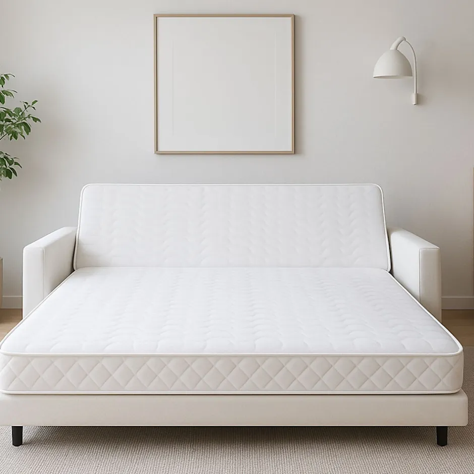 Literie Julien Matelas 140x190 Tres Ferme BZ x 15 cm - 5 Zones de Confort - Assise 60 cm - Respirant - Usage Quotidien - MATELAS TECHNO BZ 15