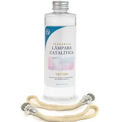 Mamamanuela Mèche rechange pour petite lampe catalytique de 100 ml. Compatible avec toutes les marques. Tête en céramique et cordon 100% coton