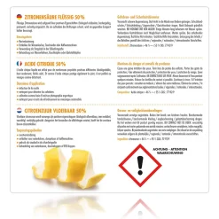 Höfer Chemie Microactiv Acide Citrique Liquide 50% Détartrant Polyvalent 48 x 5 L, Et Économique Hot