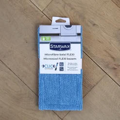 Starwax Microfibre pour balai Clic Système L.24 x l.12 cm Clearance
