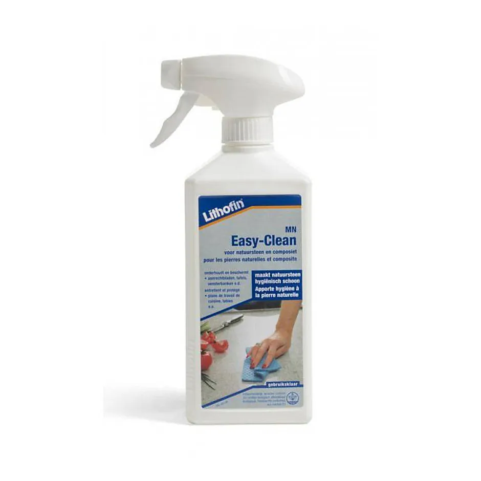 Lithofin MN Easy Clean Spray 500 ml - Entretien quotidien des plans de travail - - 0,5 L - Spray Discount