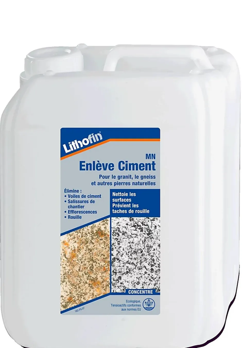 Lithofin MN Enlève Ciment - Enlève ciment pour pierres naturelles - - 5 L New