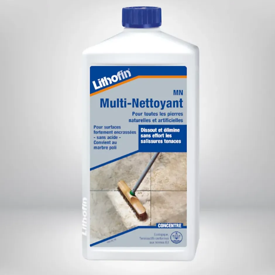 Lithofin MN Multi-Nettoyant - Nettoyant pierre naturelle - - 1 L Sale