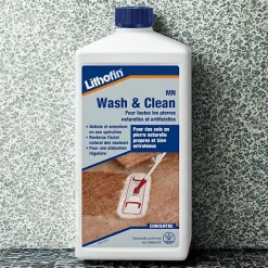 Lithofin MN Wash & Clean - Nettoie et soigne en une opération - - 1 L