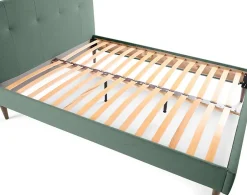 Best Mobilier Monet - lit - 160x200 - sommier inclus - en tissu - New