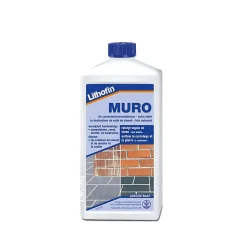 Lithofin MURO - Nettoyant acide pour voile de ciment épais - - 1 L