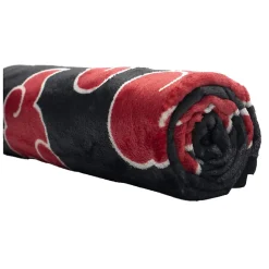 Naruto: Shippuden - Couverture motif/style Symbole de lAkatsuki Multicoloured (150 cm x 100 cm) Discount