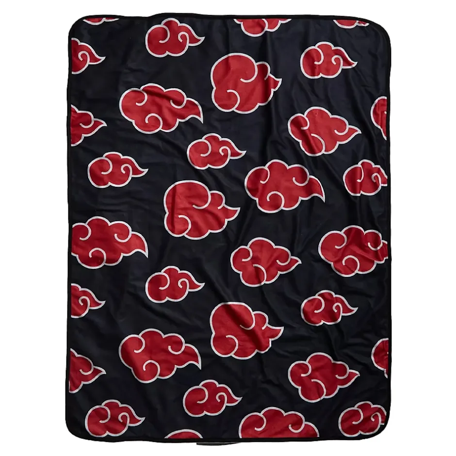 Naruto: Shippuden - Couverture motif/style Symbole de lAkatsuki Multicoloured (150 cm x 100 cm) Discount