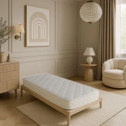 King Of Dreams Natura Baby Matelas 60x120 Haut de Gamme pour Bébé Densité 35 Kg/m3 - Hauteur 8 cm - Hot