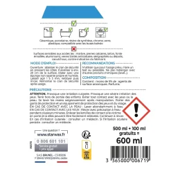 Starwax Nettoyant anti-calcaire Salle de bains 500 ml + 20%