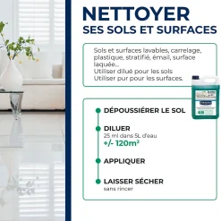 Starwax Nettoyant assainissant multi-usages senteur pin des landes 5L