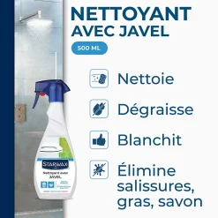 Starwax Nettoyant dégraissant javel 500 ml New
