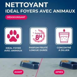 Starwax Nettoyant désinfectant surodorant sols et multi-usages 1L Sale