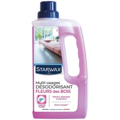 Starwax Nettoyant désodorisant multi-usages senteur fleur des bois 1L Outlet