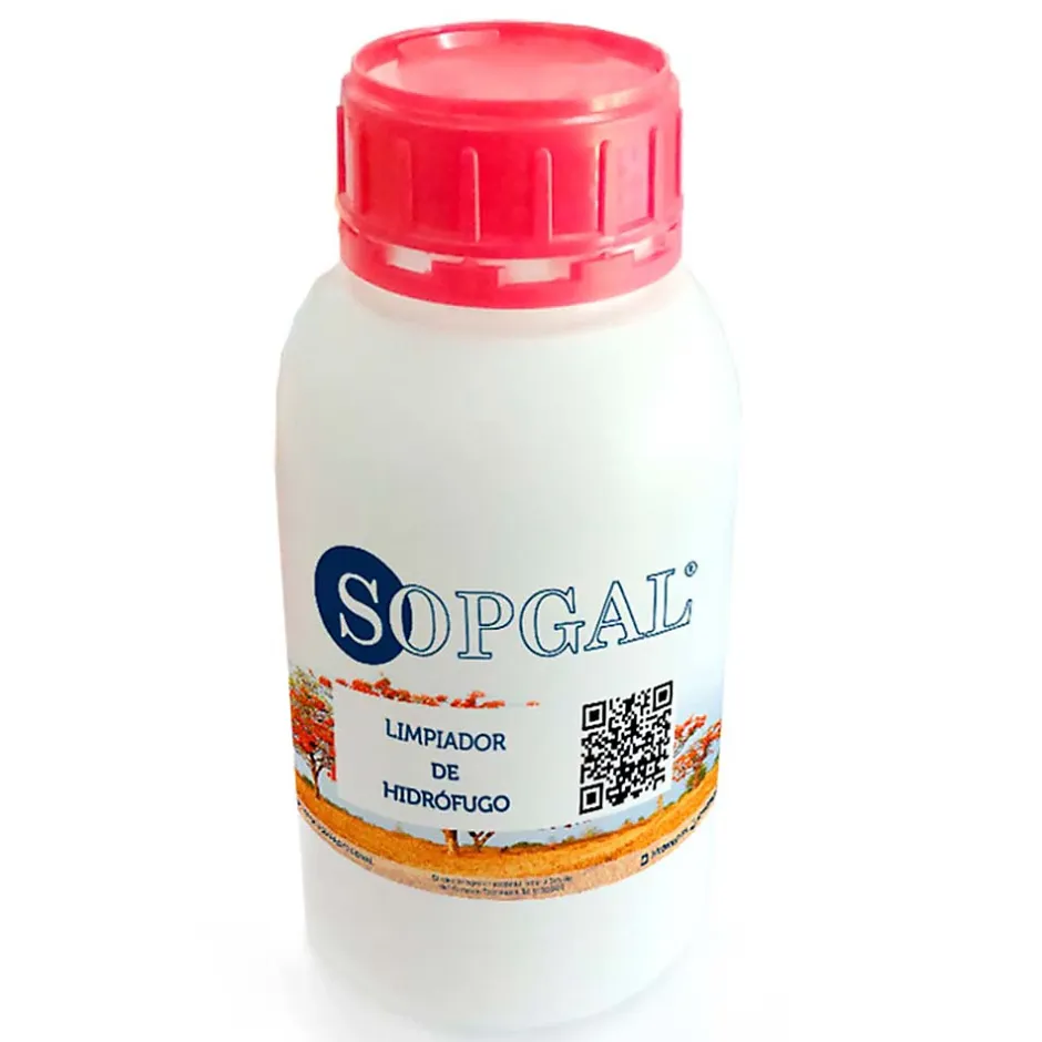 Sopgal Nettoyant hydrofuge (800 ml) pour vitres et métaux non peints. Élimine taches et les éclaboussures causées par produits hydrofuges Discount