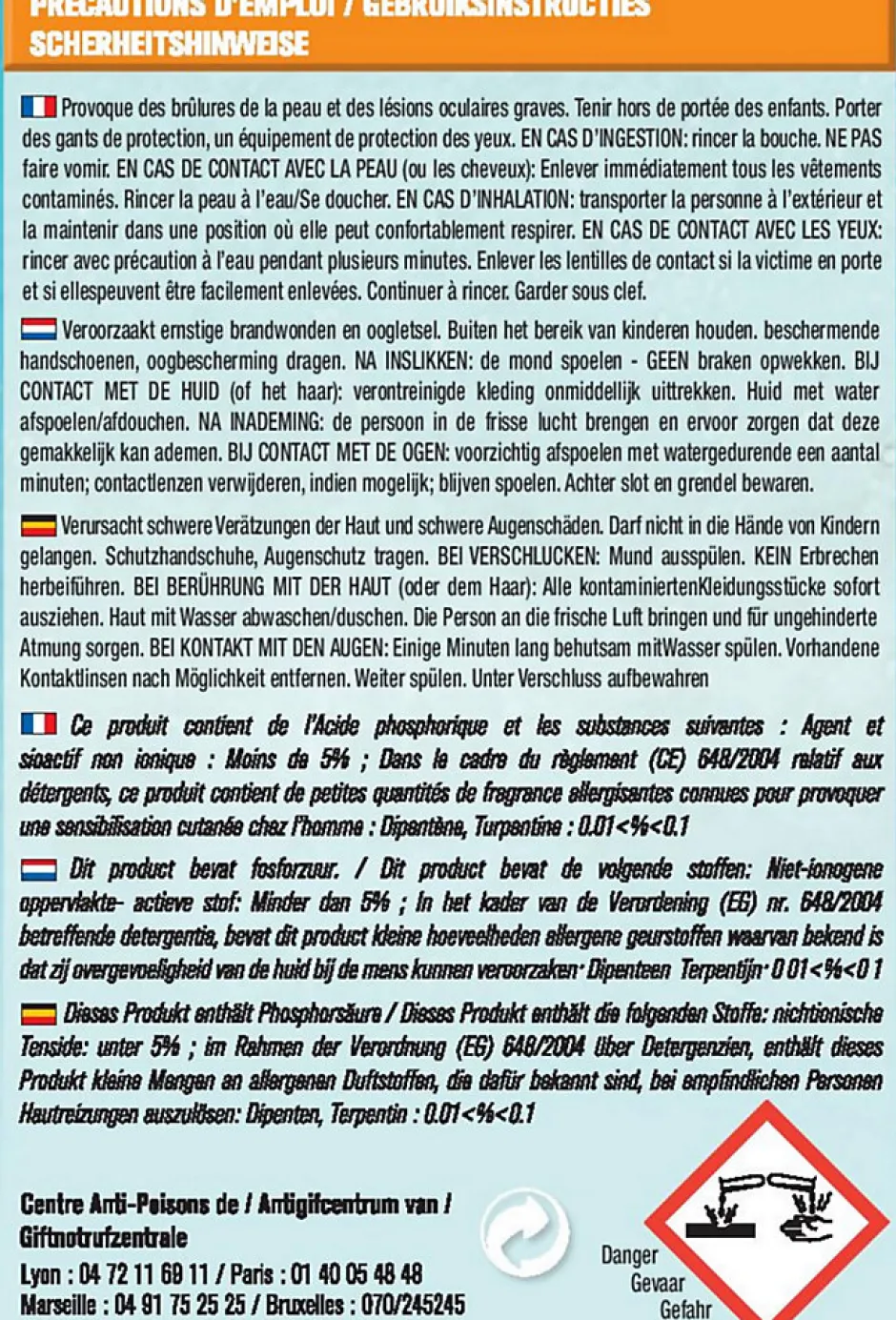 Atmos Nettoyant spécial pour balnéo 1L
