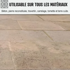 Arcane Industries Nettoyant terrasse professionnel rapide pavé autobloquant pierre béton - 200 L - Clearance