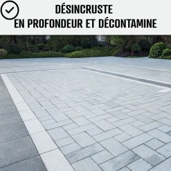Arcane Industries Nettoyant terrasse professionnel rapide pavé autobloquant pierre béton - 20 L -